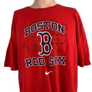 Nike Boston Red Sox T Shirt Mens Size 2XL MLB Baseball